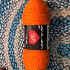 Red Heart Pumpkin Yarn